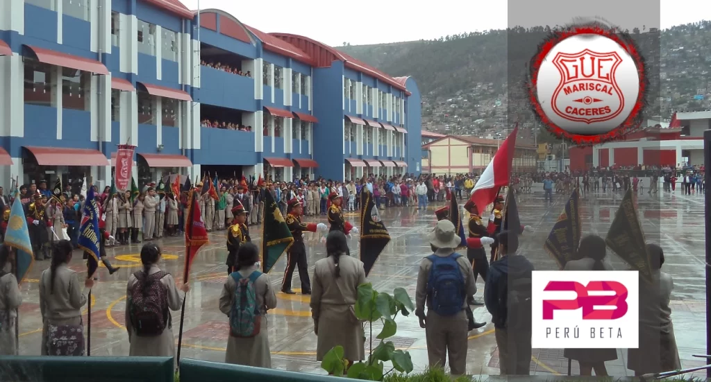 HIMNO DE LA GLORIOSA INSTITUCIÓN EDUCATIVA MARISCAL CÁCERES  DE AYACUCHO - PERÚ