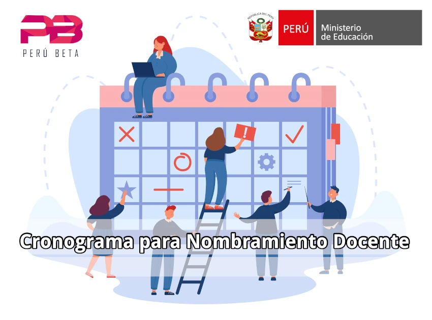 Cronograma para Nombramiento Docente