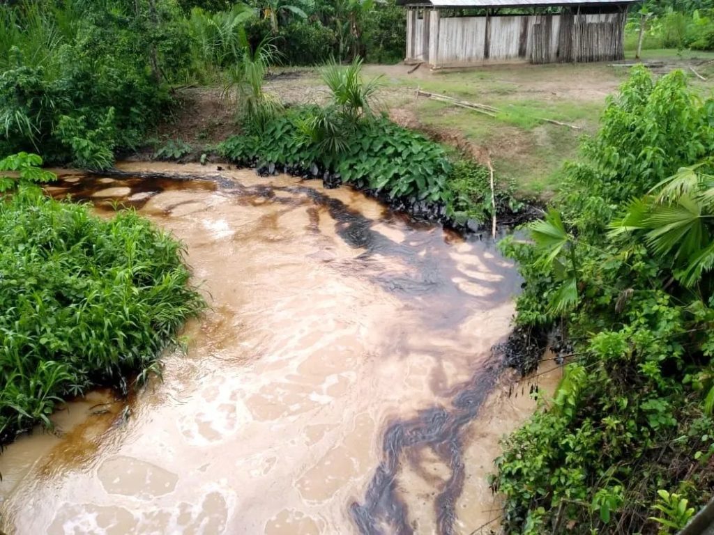 DERRAME DE PETROLEO EN CONDORCANQUI