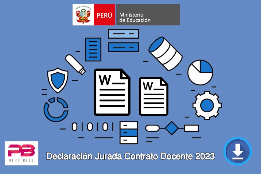 Declaración Jurada Contrato Docente 2023