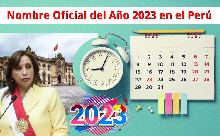 Nombre Oficial del año 2023 en el Perú
