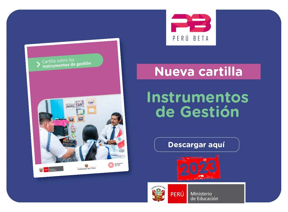 DESCARGAR - Instrumentos De Gestión Escolar | MINEDU 2023