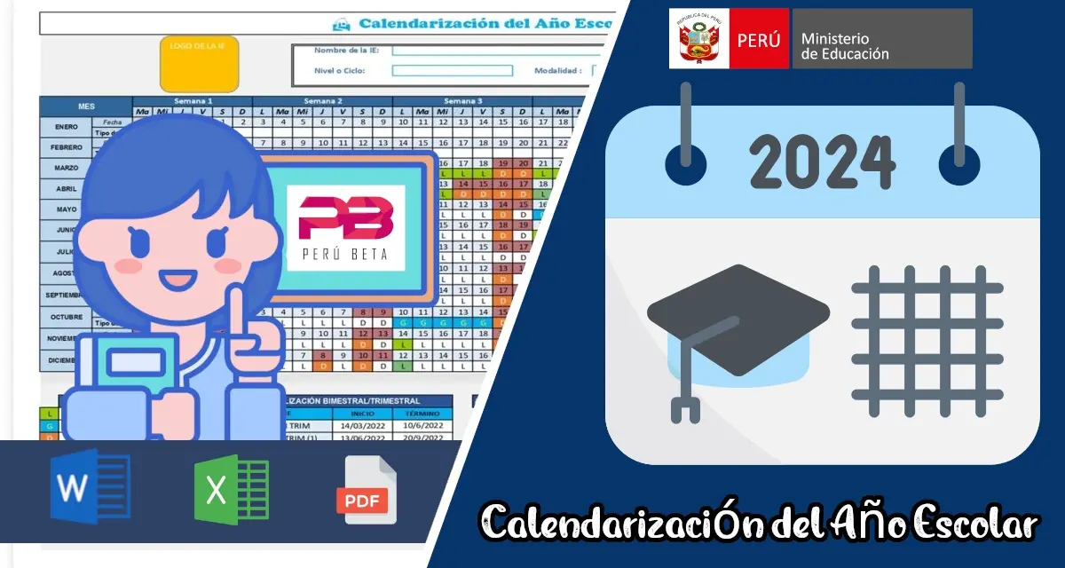 Calendarización del Año Escolar