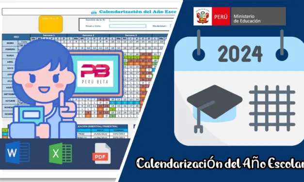 Calendarización del Año Escolar