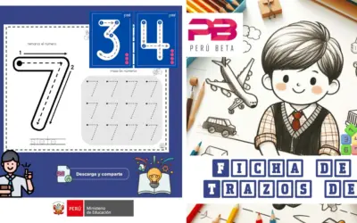 Ficha de Trazos de Números