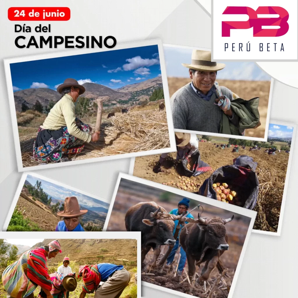 24 de Junio Día del Campesino, agricultor, Granjero Peruano 2023