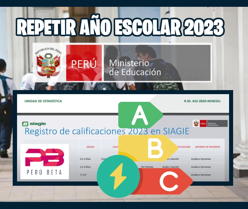 Repetir de año 2023 | Docente podrá Colocar Nota C en el 2023 