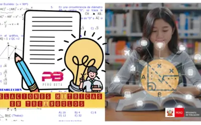 RELACIONES MÉTRICAS EN TRIÁNGULOS